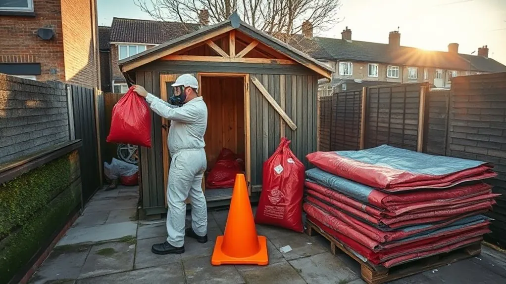 Garage & Shed Roof Removal in Fulham — HSE-licensed specialists